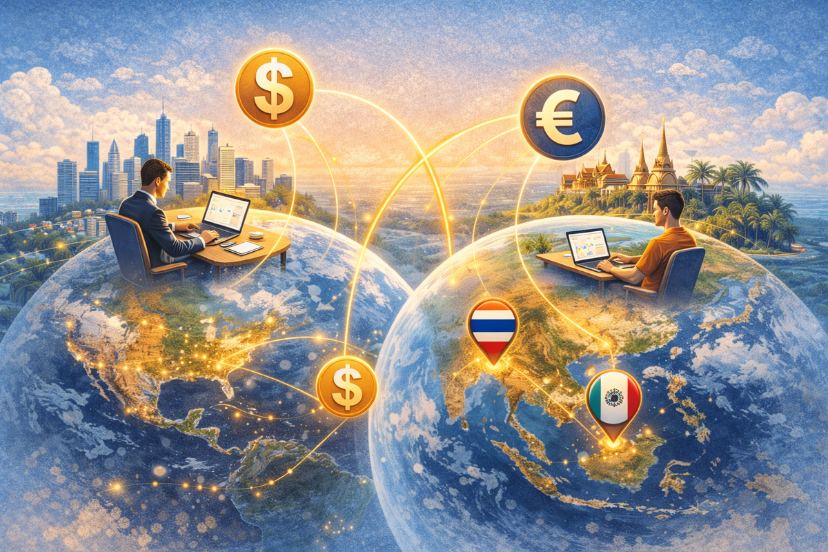 Geographic Arbitrage for Remote Professionals: Design Your Country Combination (2026)