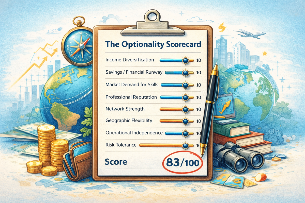 The Optionality Scorecard: Are you ready to go independent?